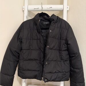 Steve Madden Charcoal Quilted Jacket